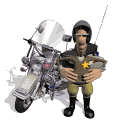 Copbike Cartoon
